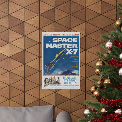 SPACE MASTER X-7 1958 - Paper Movie Poster-The Sticker Space