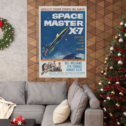 SPACE MASTER X-7 1958 - Paper Movie Poster-The Sticker Space