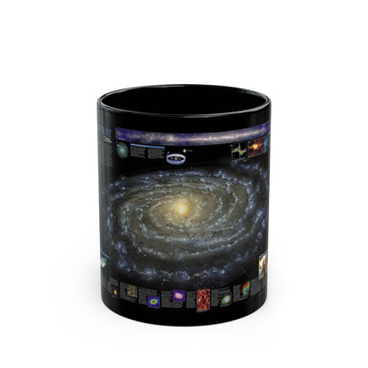 Space - Milky Way (2002) (Map) Black Coffee Mug-11oz-The Sticker Space