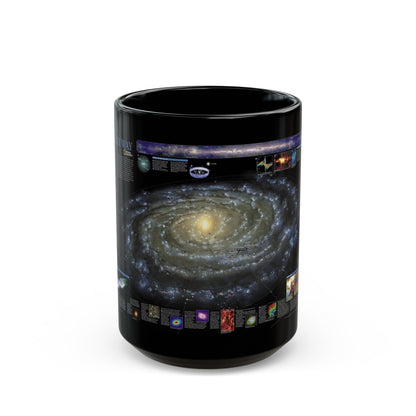 Space - Milky Way (2002) (Map) Black Coffee Mug-15oz-The Sticker Space