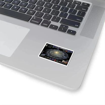Space - Milky Way (2002) (Map) STICKER Vinyl Kiss-Cut Decal - The Sticker Space