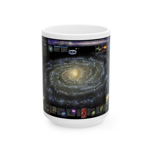 Space - Milky Way (2002) (Map) White Coffee Mug-15oz-The Sticker Space