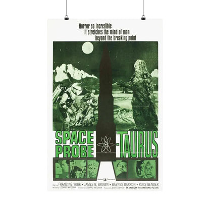 SPACE PROBE TAURUS 1965 - Paper Movie Poster 20″ x 30″ Matte - The Sticker Space
