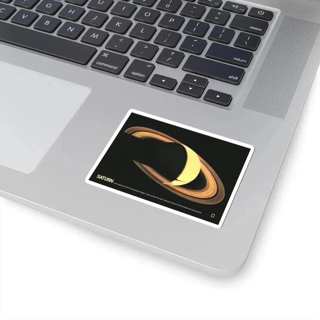 Space - Saturn (1981) (Map) STICKER Vinyl Kiss-Cut Decal - The Sticker Space
