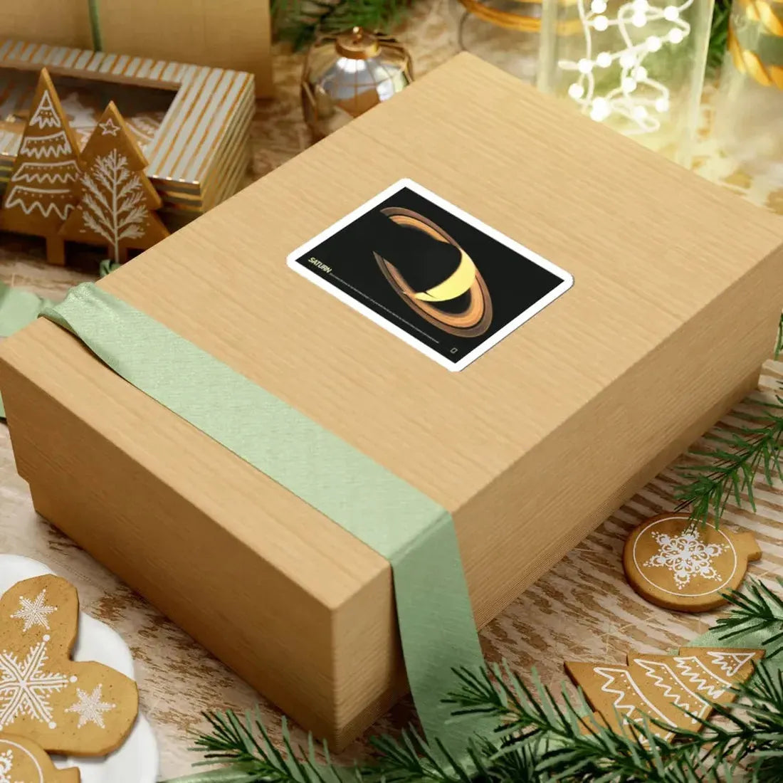 Space - Saturn (1981) (Map) STICKER Vinyl Kiss-Cut Decal - The Sticker Space