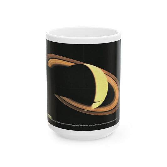 Space - Saturn (1981) (Map) White Coffee Mug-15oz-The Sticker Space