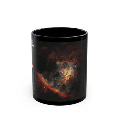 Space - Star Birth in the Orion Nebula (1995) (Map) Black Coffee Mug-11oz-The Sticker Space