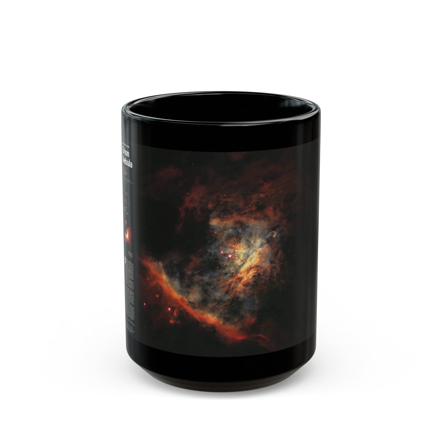 Space - Star Birth in the Orion Nebula (1995) (Map) Black Coffee Mug-15oz-The Sticker Space