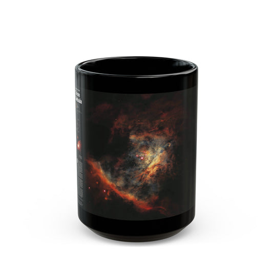 Space - Star Birth in the Orion Nebula (1995) (Map) Black Coffee Mug-15oz-The Sticker Space