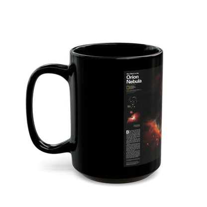 Space - Star Birth in the Orion Nebula (1995) (Map) Black Coffee Mug-The Sticker Space