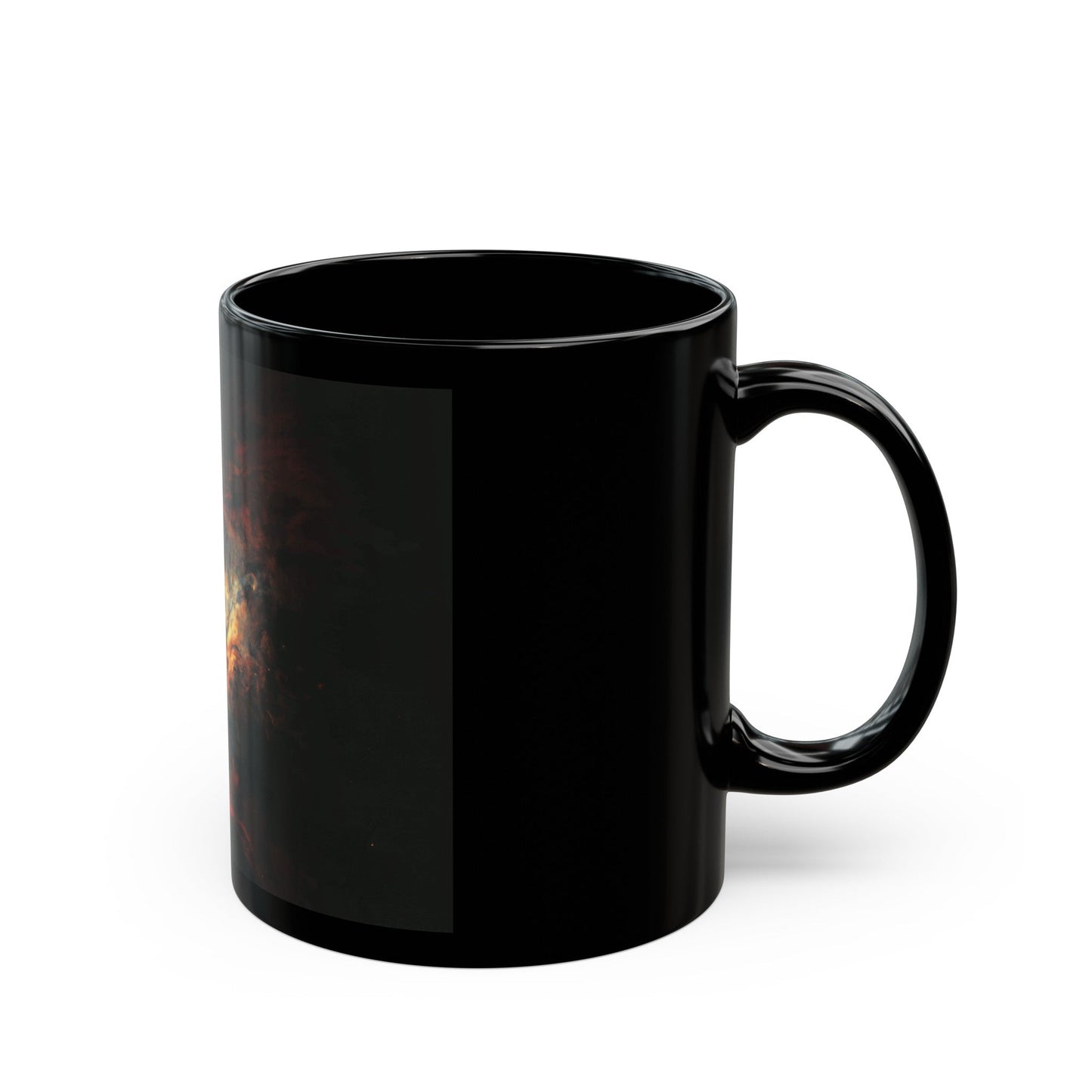 Space - Star Birth in the Orion Nebula (1995) (Map) Black Coffee Mug-The Sticker Space