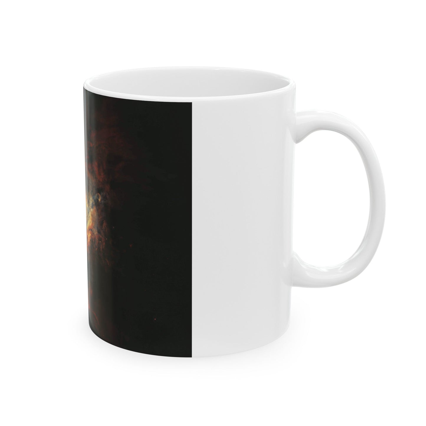 Space - Star Birth in the Orion Nebula (1995) (Map) White Coffee Mug-The Sticker Space