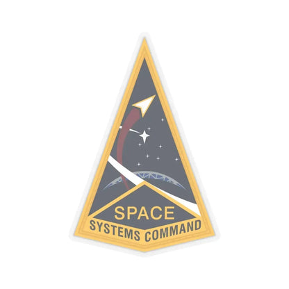 Space Systems Command (U.S. Space Force) STICKER Vinyl Kiss-Cut Decal 6 Inch Transparent - The Sticker Space