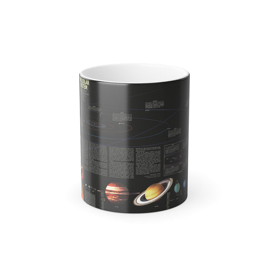 Space - The Solar System (1981) (Map) Color Changing Mug 11oz-11oz-The Sticker Space