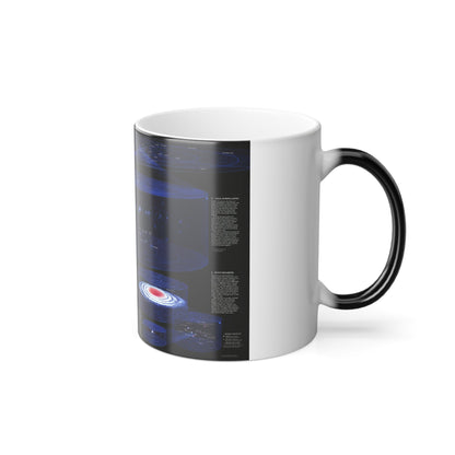 Space - The Universe - Through Time and Space (1983) (Map) Color Changing Mug 11oz-11oz-The Sticker Space