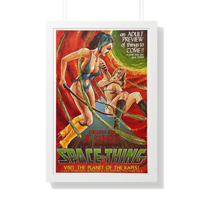 SPACE THING 1968 - Framed Movie Poster-20" x 30"-The Sticker Space