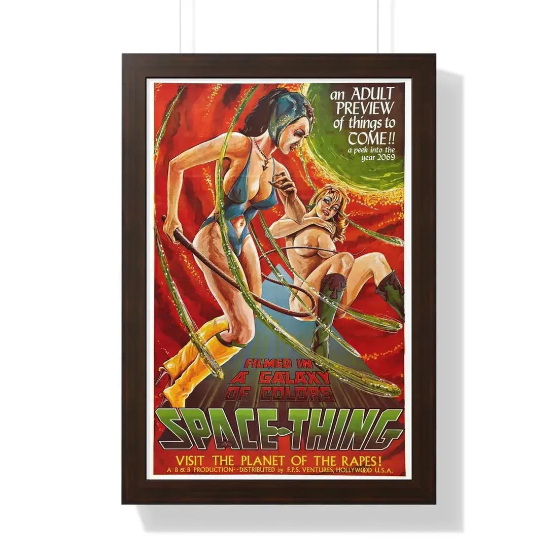 SPACE THING 1968 - Framed Movie Poster - The Sticker Space