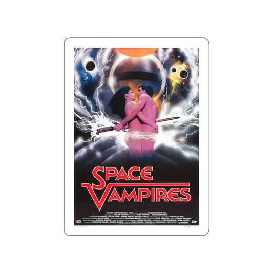 SPACE VAMPIRES (LIFEFORCE) ITALIAN 1985 Movie Poster STICKER Vinyl Die-Cut Decal 2 Inch - The Sticker Space