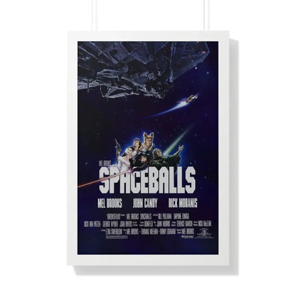 SPACEBALLS 1987 - Framed Movie Poster 20" x 30" White - The Sticker Space