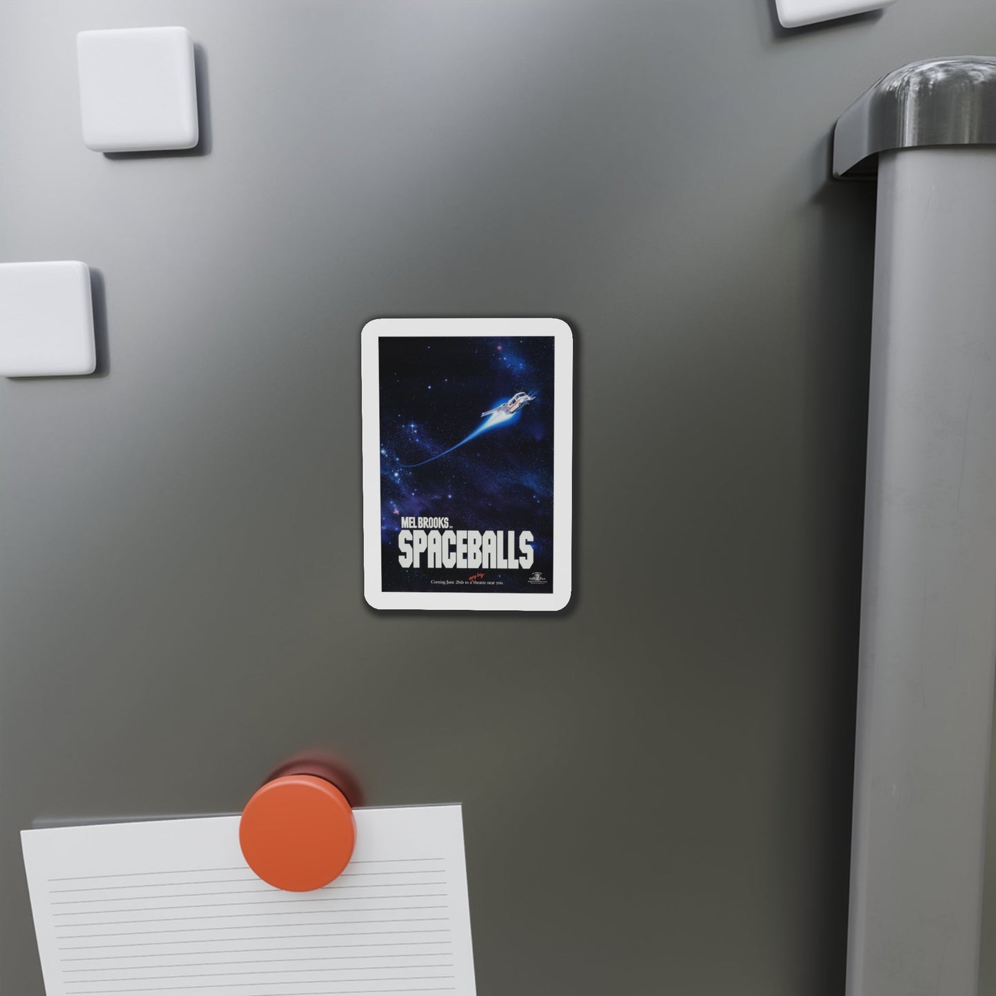 Spaceballs 1987 Movie Poster Die-Cut Magnet-The Sticker Space