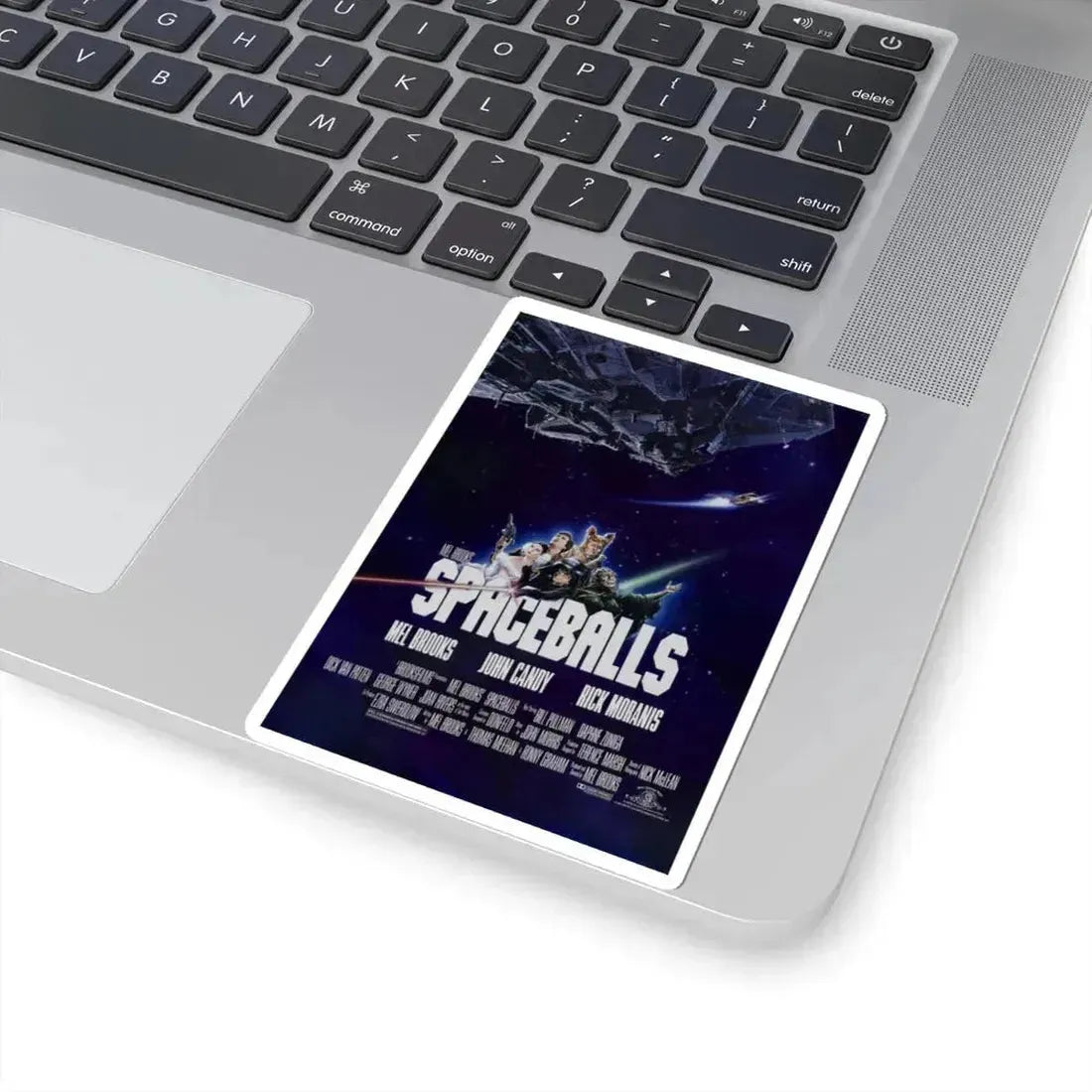 SPACEBALLS 1987 Movie Poster - STICKER Vinyl Kiss-Cut Decal - The Sticker Space