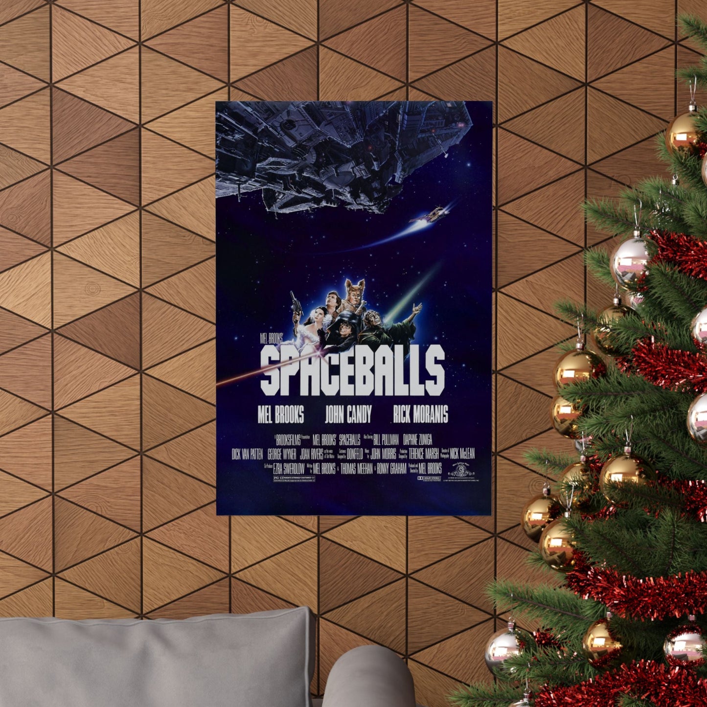 SPACEBALLS 1987 - Paper Movie Poster-The Sticker Space