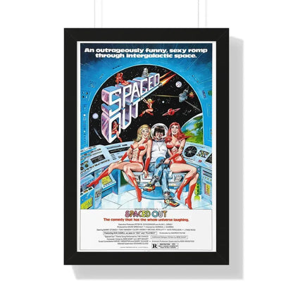 SPACED OUT 1979 - Framed Movie Poster 16″ x 24″ Black - The Sticker Space