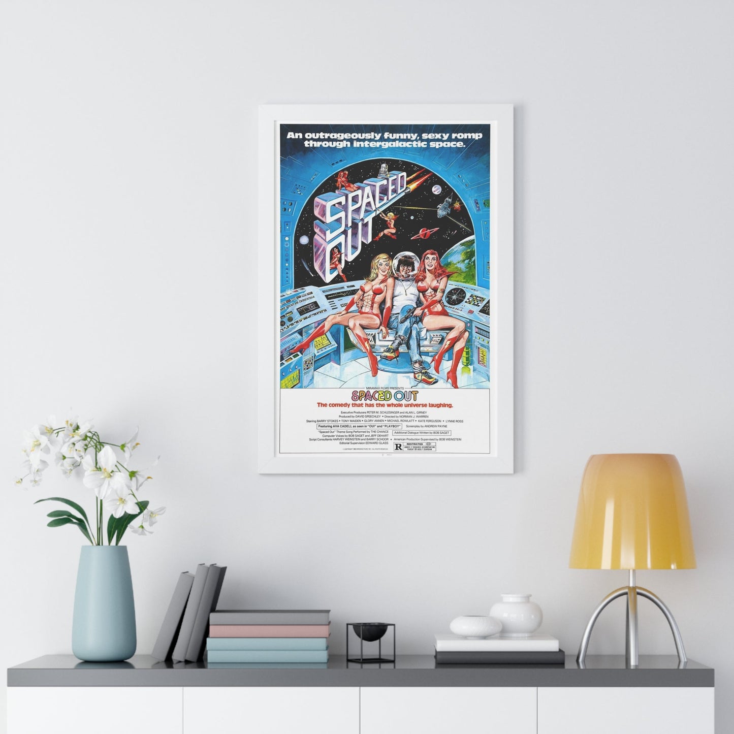 SPACED OUT 1979 - Framed Movie Poster-The Sticker Space