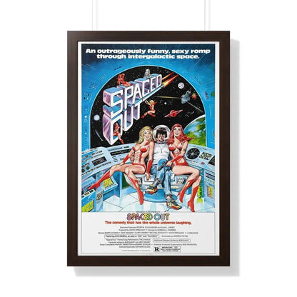 SPACED OUT 1979 - Framed Movie Poster 20" x 30" Walnut - The Sticker Space