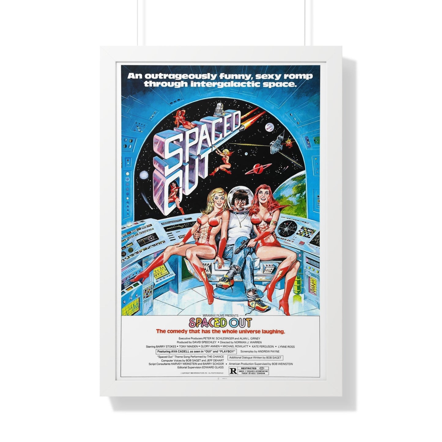 SPACED OUT 1979 - Framed Movie Poster-20" x 30"-The Sticker Space