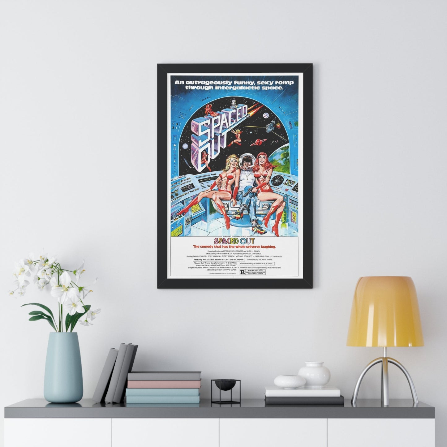 SPACED OUT 1979 - Framed Movie Poster-The Sticker Space