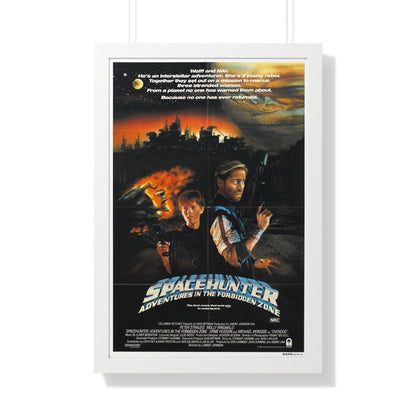 SPACEHUNTER - ADVENTURES IN THE FORBIDDEN ZONE 1983 - Framed Movie Poster-20" x 30"-The Sticker Space