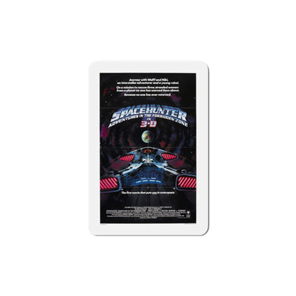 Spacehunter Adventures in the Forbidden Zone 1983 Movie Poster Die-Cut Magnet-6 × 6"-The Sticker Space