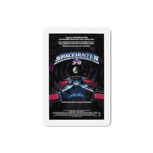 Spacehunter Adventures in the Forbidden Zone 1983 Movie Poster Refrigerator Magnet 2 Inch - The Sticker Space