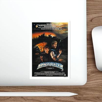 SPACEHUNTER - ADVENTURES IN THE FORBIDDEN ZONE 1983 Movie Poster STICKER Vinyl Die-Cut Decal-The Sticker Space