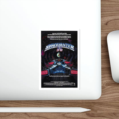 SPACEHUNTER - ADVENTURES IN THE FORBIDDEN ZONE (2) 1983 Movie Poster STICKER Vinyl Die-Cut Decal-The Sticker Space