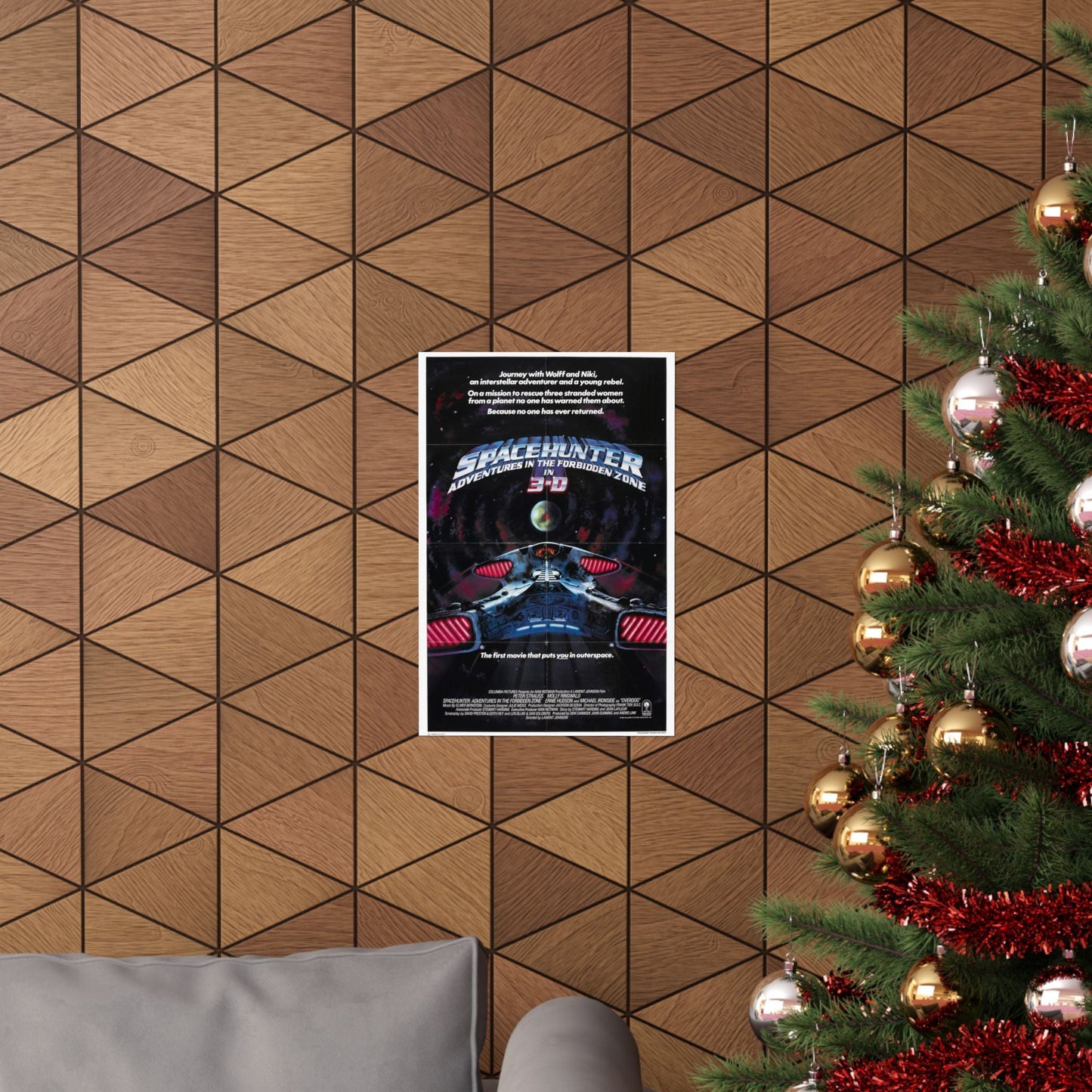 SPACEHUNTER - ADVENTURES IN THE FORBIDDEN ZONE (2) 1983 - Paper Movie Poster-The Sticker Space