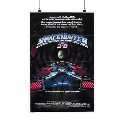 SPACEHUNTER - ADVENTURES IN THE FORBIDDEN ZONE (2) 1983 - Paper Movie Poster 16″ x 24″ Matte - The Sticker Space