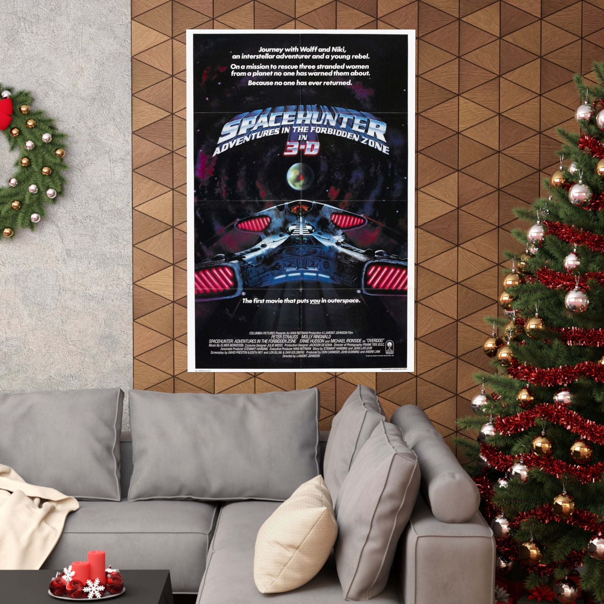 SPACEHUNTER - ADVENTURES IN THE FORBIDDEN ZONE (2) 1983 - Paper Movie Poster-The Sticker Space