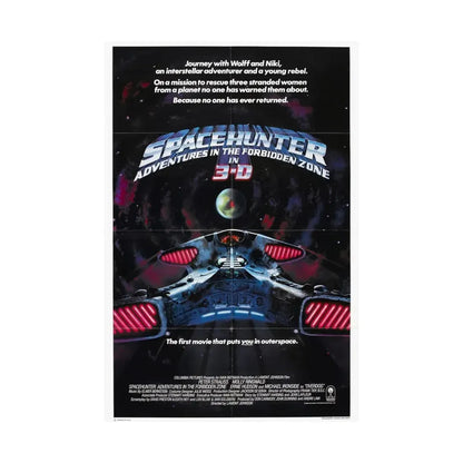 SPACEHUNTER - ADVENTURES IN THE FORBIDDEN ZONE (2) 1983 - Paper Movie Poster - The Sticker Space