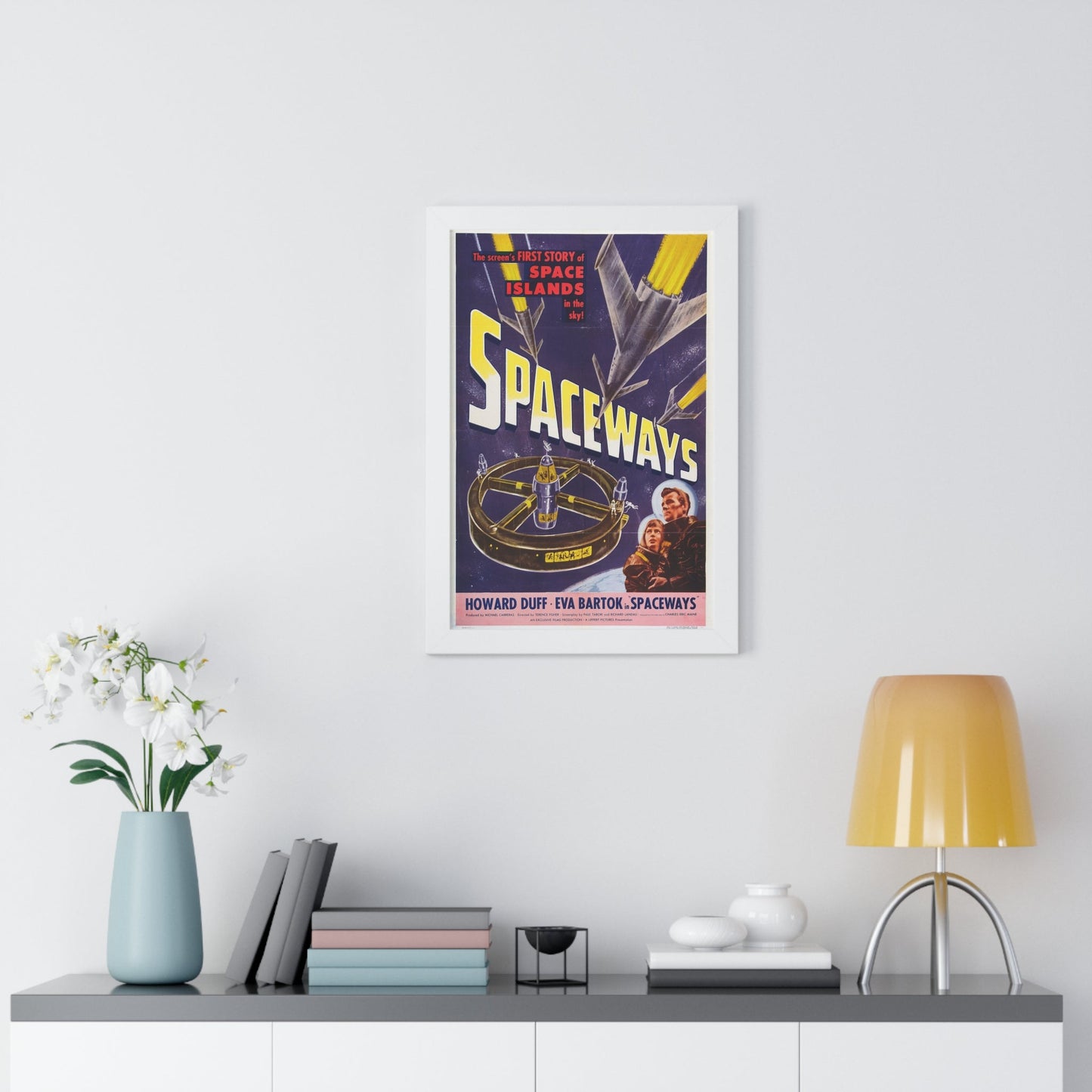 SPACEWAYS 1953 - Framed Movie Poster-The Sticker Space