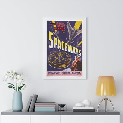 SPACEWAYS 1953 - Framed Movie Poster-The Sticker Space