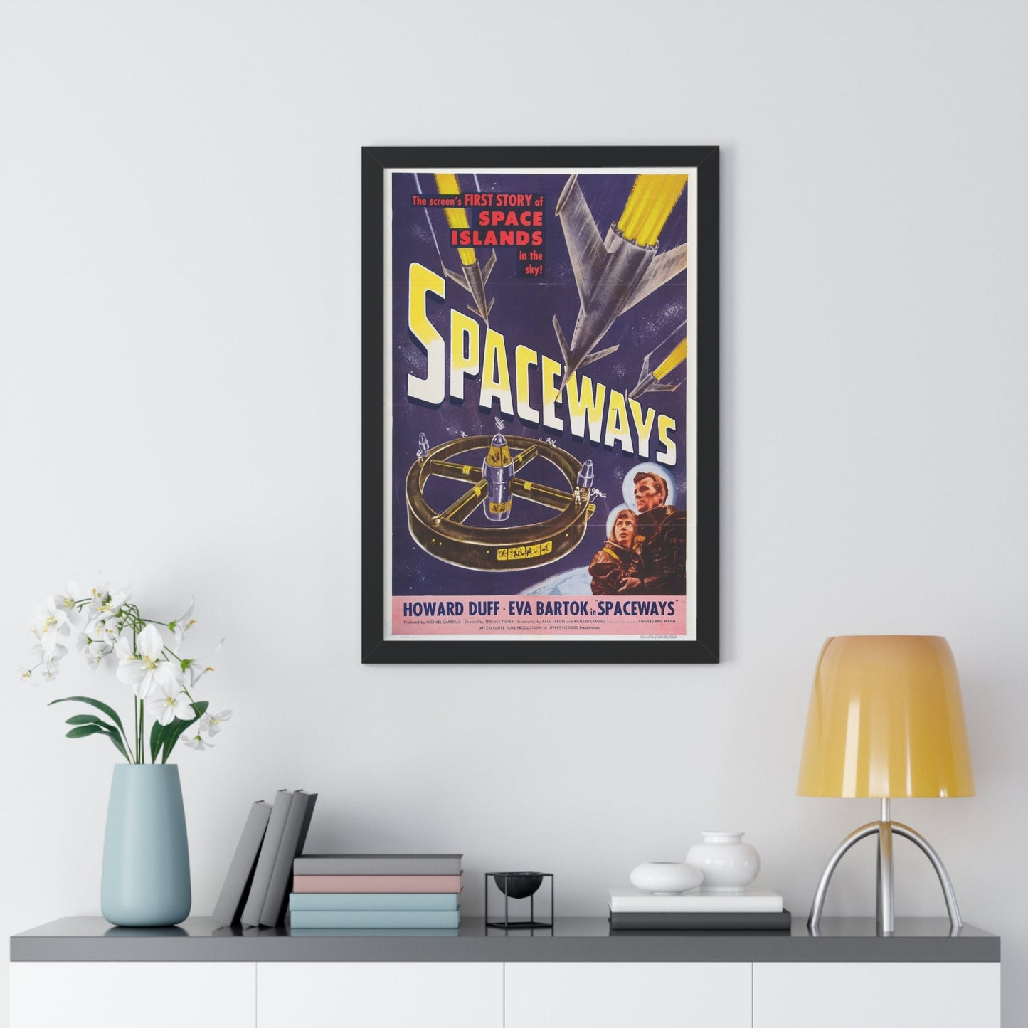 SPACEWAYS 1953 - Framed Movie Poster-The Sticker Space