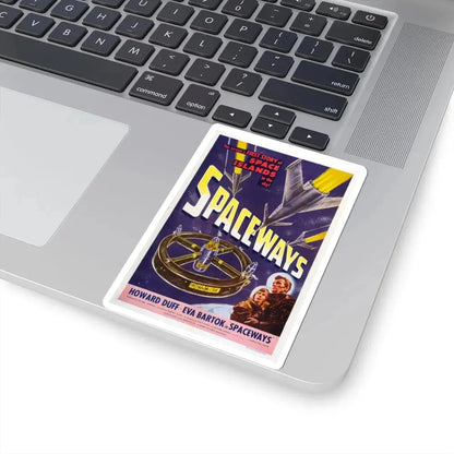 SPACEWAYS 1953 Movie Poster - STICKER Vinyl Kiss-Cut Decal - The Sticker Space