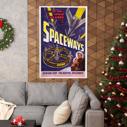 SPACEWAYS 1953 - Paper Movie Poster-The Sticker Space