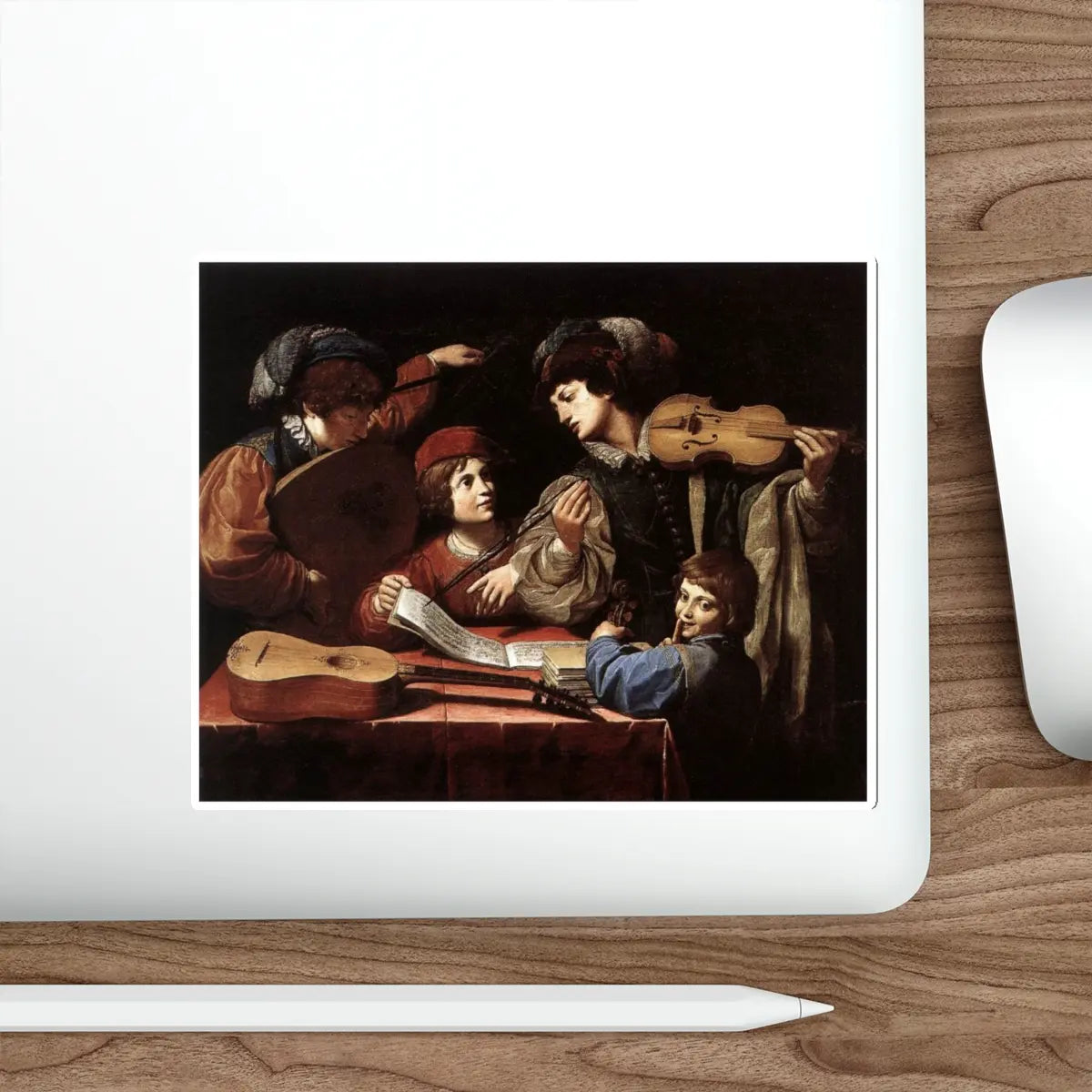 SKU:21367998218873429241 Sticker types:White Shape:Die-Cut Sizes:6" × 6"