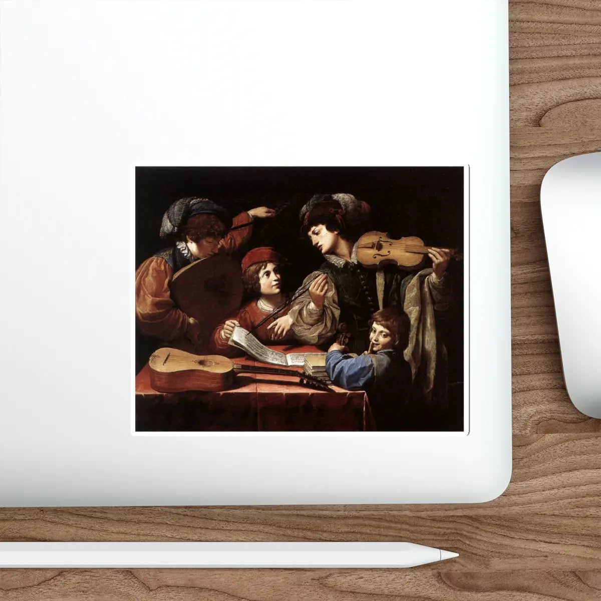 SKU:28573296333362202105 Sticker types:White Shape:Die-Cut Sizes:5" × 5"