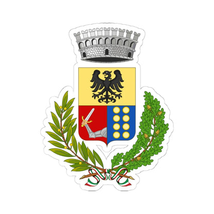 Spadafora-Stemma (Italy) (Coat of Arms) STICKER Vinyl Kiss-Cut Decal 6 Inch White - The Sticker Space