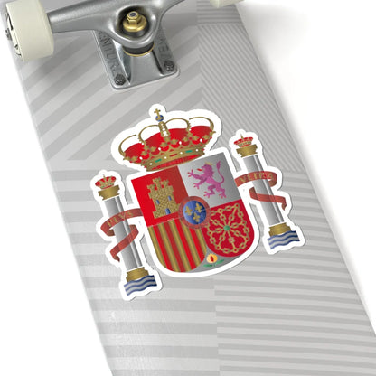 Spain-Coat of arms (Spain) (Coat of Arms) STICKER Vinyl Kiss-Cut Decal - The Sticker Space