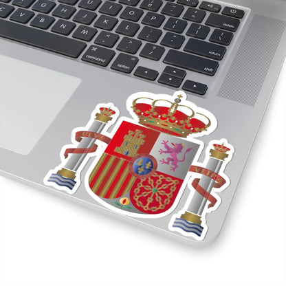 Spain-Coat of arms (Spain) (Coat of Arms) STICKER Vinyl Kiss-Cut Decal - The Sticker Space